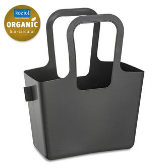 TASCHELINO plážová taška, zásobník, stojan na časopisy a noviny na hračky Šedá ORGANIC KOZIOL