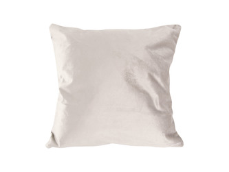 Polštář čtvercový sametový 40 cm Cushion Tender světle šedý Present Time