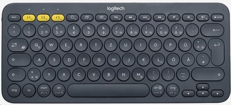 Logitech Bluetooth Keyboard Multi-Device K380, black, DE