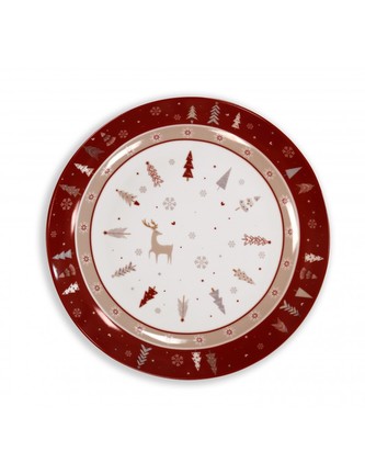 Porcelánový tác 30,5cm Fiocco di Neve BRANDANI