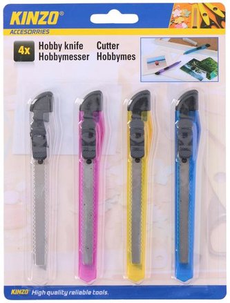 NŮŽ ULAMOVACÍ+4 NOŽŮ KINZO