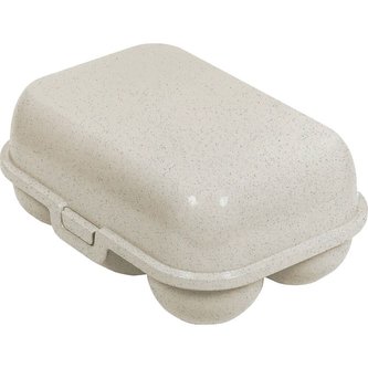 EGG box na 6 ks vajíček Písková ORGANIC KOZIOL