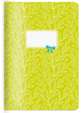 Sešit/Notes/Blok A5 zelený CEDON