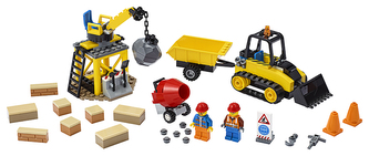LEGO City 60252 Buldozer na staveništi