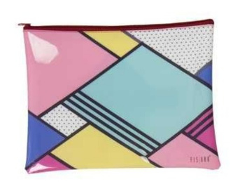 Poloprůhledná kabelka/peněženka ,,Memphis" 27x20 cm Fisura