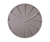 Nástěnné hodiny Slides 40 cm šedé Karlsson