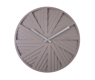 Nástěnné hodiny Slides 40 cm šedé Karlsson