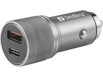 Sandberg USB nabíječka do auta, Car Charger 1x QC3.0 + 1x USBC 48W