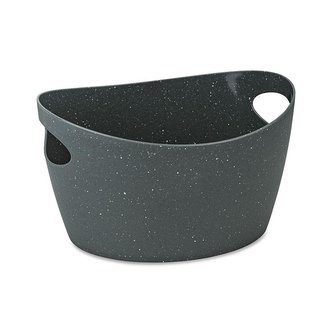 BOTTICHELLI S 1,5l  džber na hračky, na osázení kytek.. tmavě šedý Organic KOZIOL