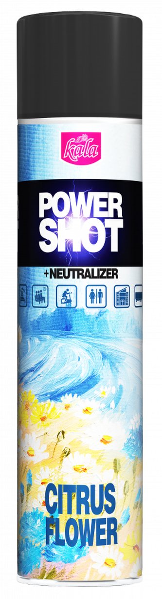 Kala Osvěžovač vzduchu POWER SHOT - Citrusový květ