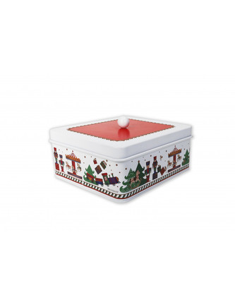 Kovová krabička s obrázkem Lo Schiaccianoci 18x16x9cm BRANDANI