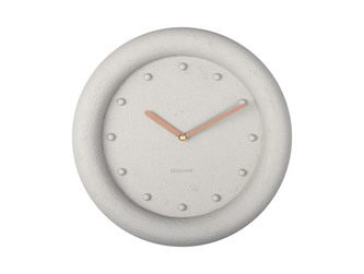 Nástěnné hodiny Petra 30 cm světle šedé Karlsson