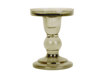Skleněný svícen Glass Art M mechově zelený 11,5 cm Present Time