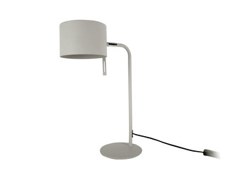 Stolní lampa Shell světle šedá Leitmotiv