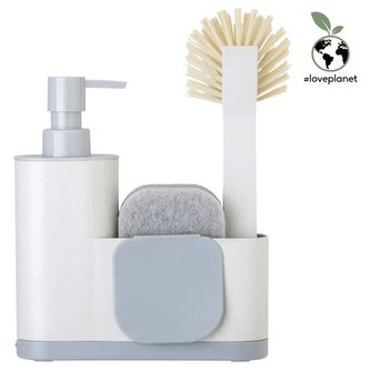 4 dílná sada na umývání nádobí šedá Zeroline VIGAR