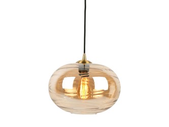 Závěsné svítidlo Glamour Sphere 21cm hnědá Leitmotiv