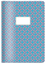 Sešit/Notes/Blok A4 oranžovo modrý CEDON