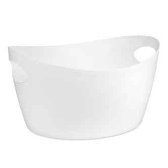 BOTTICHELLI M džber 4,5 l džber na prádlo, hračky, na osázení kytek.. bílý Organic KOZIOL