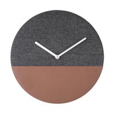 Nástěnné hodiny Leather & Jeans 30 cm Karlsson