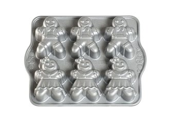 Forma na minibábovky pan Perníček a paní Perníčková Nordic Ware