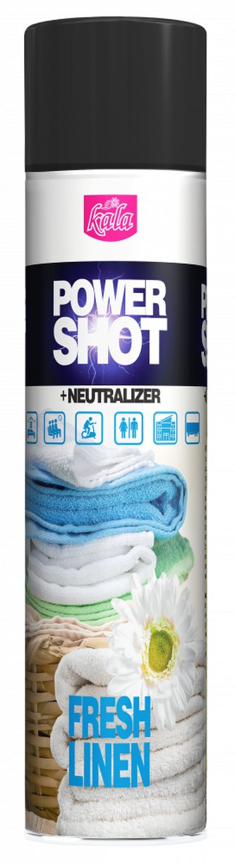 Kala Osvěžovač vzduchu POWER SHOT - Svěží prádlo