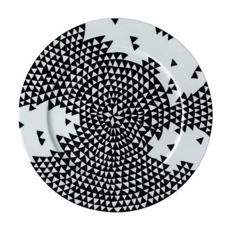 Servírovací talíř Rosenthal Magic Garden Black Seeds, Ø 33 cm Rosenthal