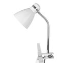 Stolní lampa s klipem Study bílá Leitmotiv