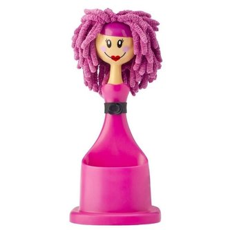 Kancelářský stojan, držák s prachovkou a kartáčkem na PC DOLLS VIGAR