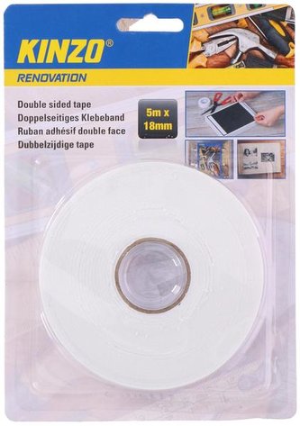OBOUSTRANNÁ PÁSKA 5X18MM KINZO