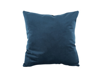 Polštář čtvercový sametový 40 cm Cushion Tender tmavě modrý Present Time