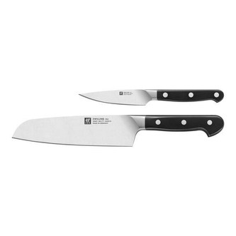 ZWILLING sada nožů, 2 kusy, 1x špikovací nůž 10 cm, 1x nůž Santoku 18 cm - Pro