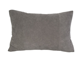 Manšestrový polštář Ribbed 40x60cm tmavě šedý Present Time