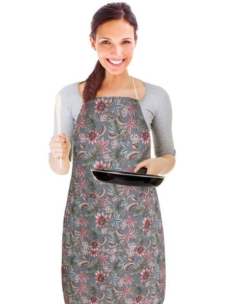 Kuchyňská zástěra DITA - mučenka - zástěra 67x84 cm