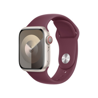 Apple Watch 41/40/38mm morušově rudý sportovní řemínek S/M
