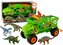 Zestaw auto transporter zielony dinozaur