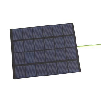 Fotovoltaický solární panel, 6V/330mA, 110x136mm, drátové vývody.