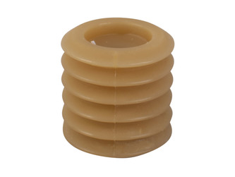 Svíčka Layered Circles S 7,5cm pískově hnědá Present Time