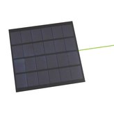 Fotovoltaický solární panel, 6V/500mA, 145x145mm, drátové vývody.