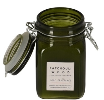 Vonná svíčka ve skle 11,7x6,4 cm pačulové dřevo