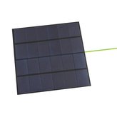 Fotovoltaický solární panel, 6V/700mA, 165x165mm, drátové vývody.