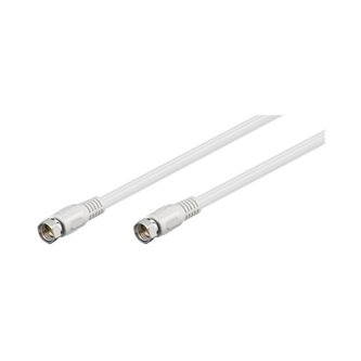 Satelitní anténní kabel F/Male to F/Male, rovné konektory, délka 5m