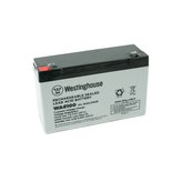 Olověný akumulátor 6V, 10Ah, 2x faston 4,8mm, 95x50x151 mm