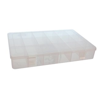 Plastová krabička s přepážkami 275x183x42mm