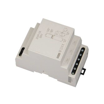 Napájecí zdroj na DIN lištu 10VA, 2 výstupy, 24V/0,4A DC nestabilizovaný, 24V/0,4A AC