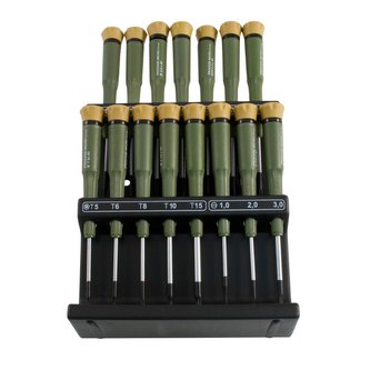 Sada MICRO šroubováků 15 dílů