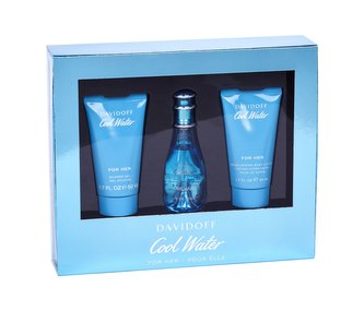 Davidoff Cool Water toaletní voda 30 ml + sprchový gel 50 ml + tělové mléko 50 ml