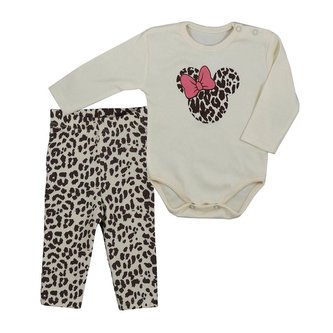 Kojenecké legíny a body Koala Panther girl - velikost 86 (12-18m)