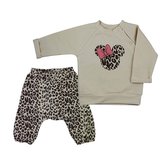 Kojenecké tepláčky a mikinka Koala Panther girl - velikost 86 (12-18m)