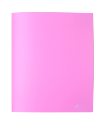 Pořadač CONCORDE 4 kroužkový A4, pastel růžová