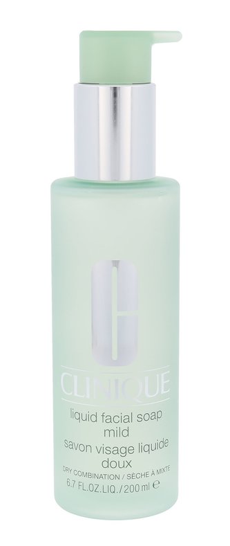 Clinique Liquid Facial Soap Mild Čisticí mýdlo 200 ml pro ženy